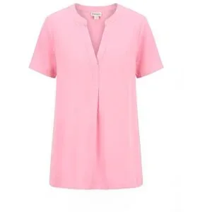 bonprix Long-Tunika aus reiner Viskoserosa 46Damen