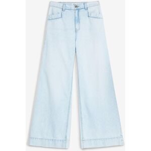 bonprix Wide-Leg-Jeans High Waistblau 40Damen