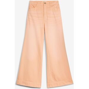 bonprix Wide-Leg-Jeans High Waistorange 54Damen