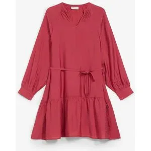 bonprix Tunika-Kleid aus softem Viskose-Mixrot 52Damen