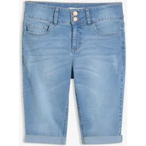 bonprix Jeans Bermuda Mid Waistblau 50Damen