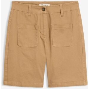 bonprix Bermuda aus Baumwoll-Mixbeige 42Damen