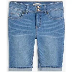 bonprix Jeans Bermuda Mid Waistblau 42Damen