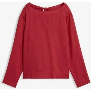 bonprix Tunika aus reinem Leinenrot 54Damen