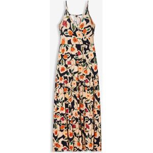 bonprix Maxikleid aus softem Viskose-Mixschwarz 36Damen