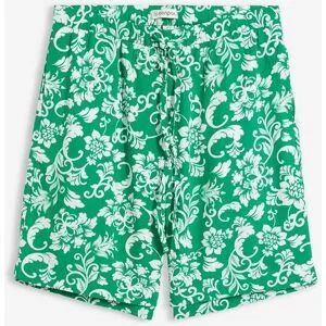 bonprix Shorts aus fließender Viskosegrün 42Damen