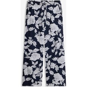 bonprix Palazzo-Hose aus fließender Viskoseblau 54Damen