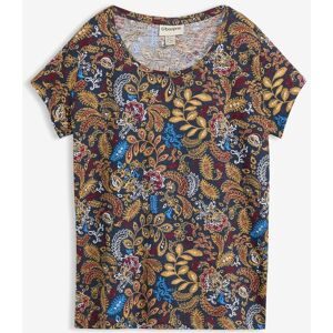 bonprix T-Shirt taillierte Passform, Baumwollmischung, Paisley-Alloverdruck