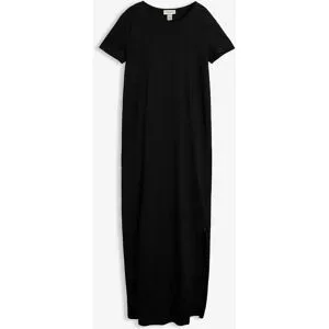 bonprix Maxikleid aus reiner Baumwolleschwarz 56Damen
