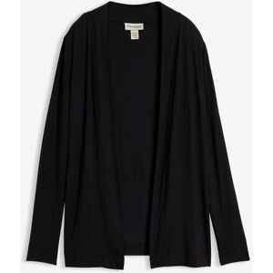 bonprix Shirtjacke aus softer Viskoseschwarz 32Damen