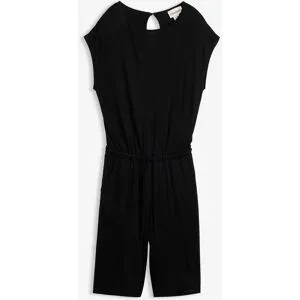 bonprix Overall aus softer Viskose-Mischungschwarz 40Damen