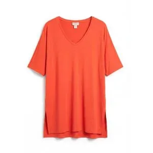 bonprix Long-Shirt aus Viskose-Mixrot 40Damen