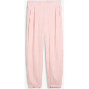 bonprix Schlupfhose aus kühlendem Leinen-Mixrosa 36Damen