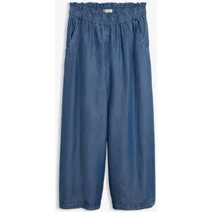 bonprix Palazzo-Hose mit Seitenschlitz, 7/8 Längeblau 40Damen