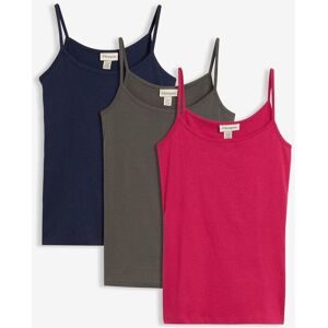 bonprix Spaghettiträger-Top (3er-Pack)pink 48Damen