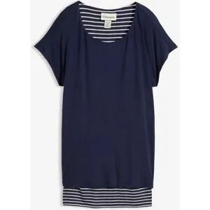 bonprix 2-in-1-Shirtblau 48Damen