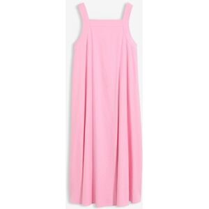 bonprix Maxikleid aus Leinenmix mit Bindedetail hintenrosa 46Damen