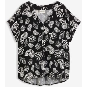bonprix Fluide Tunikabluseschwarz 42Damen