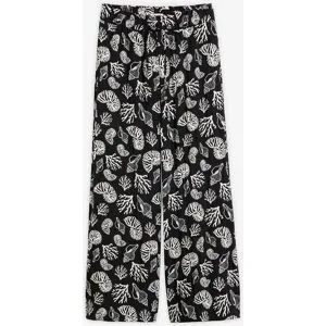 bonprix Marlenehose aus Viskose-Mixschwarz 48Damen