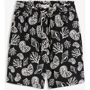 bonprix Schlupf-Shorts aus Viskose-Mixschwarz 52Damen