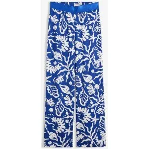 bonprix Marlenehose aus softer Viskoseblau 38Damen