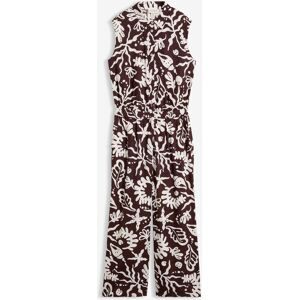 bonprix Jumpsuit aus softer Viskosebraun 44Damen