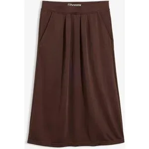 bonprix Jersey-Rock aus Viskose-Mixbraun 44Damen