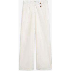 bonprix Marlenehose mit Lyocellweiß 40Damen