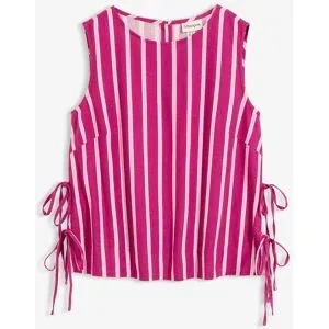 bonprix Gestreiftes Blusentoppink 50Damen