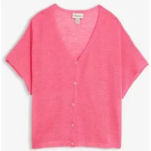 bonprix Oversize Feinstrick-Cardiganpink 36Damen