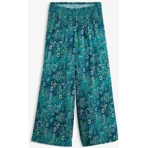 bonprix Palazzohose aus reiner Viskose, Loose Fit, sehr weites Bein, Paisley-Alloverprint