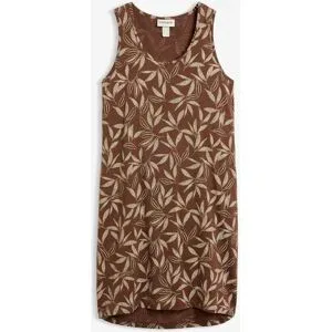 bonprix Hänger-Kleid aus Bio-Baumwollebraun 36Damen