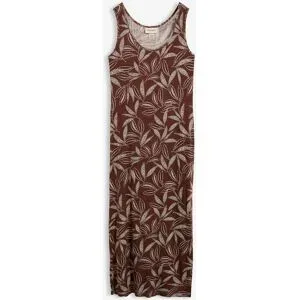 bonprix Jersey-Maxikleid aus elastischem Viskose-Mixbraun 52Damen