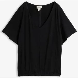 bonprix Oversize-Shirt aus softem Viskose-Mixschwarz 36Damen