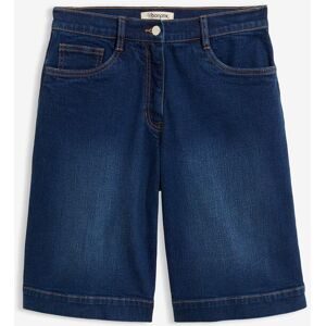 bonprix Jeans-Bermuda Mid Waist mit Bio-Baumwolleblau 40Damen