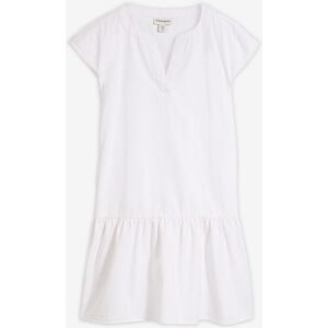 bonprix Jeans-Tunika-Kleid aus Baumwolleweiß 44Damen