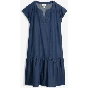 bonprix Jeans-Tunika-Kleid aus Baumwolleblau 40Damen