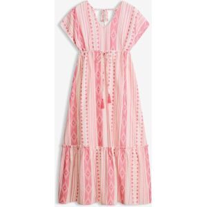 bonprix Midikleid aus Baumwoll-Mixweiß 40Damen