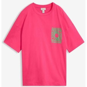 bonprix Oversize-Shirt aus reiner Bio-Baumwollepink 36Damen