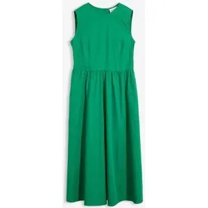 bonprix Midikleid aus reiner Bio-Baumwollegrün 54Damen