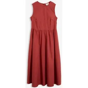bonprix Midikleid aus reiner Bio-Baumwollerot 38Damen