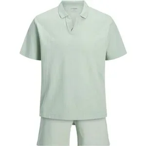 bonprix JJ REBEL Shirt und kurze Hose (2-tlg.Set)grau 56Herren