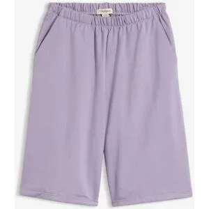 bonprix Sweat-Bermuda aus leichter Baumwollelila 44Damen