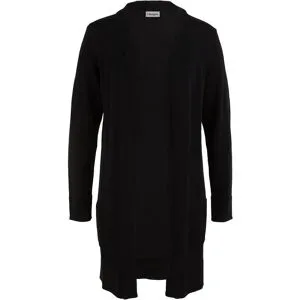 bonprix Longstrickjacke, Langarmschwarz 48Damen