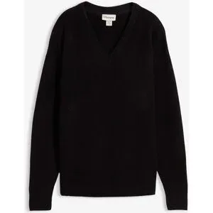 bonprix Oversize-Strick-Pulloverschwarz 36Damen