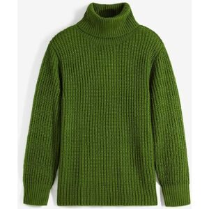 bonprix Rollkragenpullover in Rippstrick-Qualität, für kühle Tage, lässige Passform