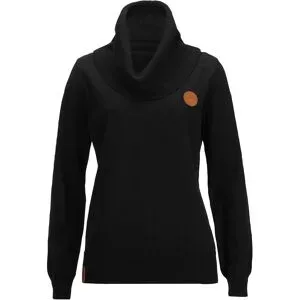 bonprix Feinstrickpullover mit weitem Kragenschwarz 44Damen