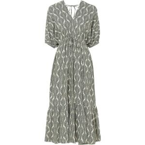 bonprix Midikleid aus fließender Viskosegrün 44Damen