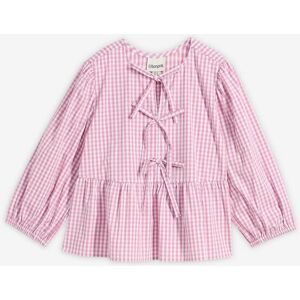 bonprix Blusenshirt mit Bindedetailrosa 44Damen