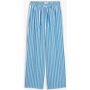 bonprix Marlenehose aus fließendem Viskose-Mixblau 48Damen